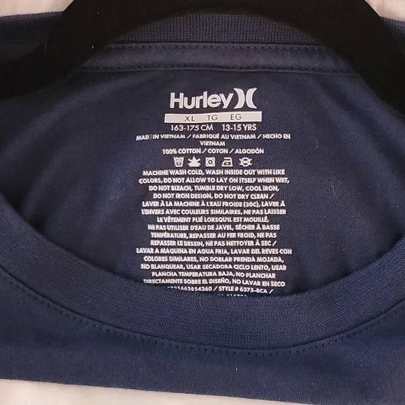 Hurley Boys XL Long Sleeve T-shirt - Picture 3 of 3